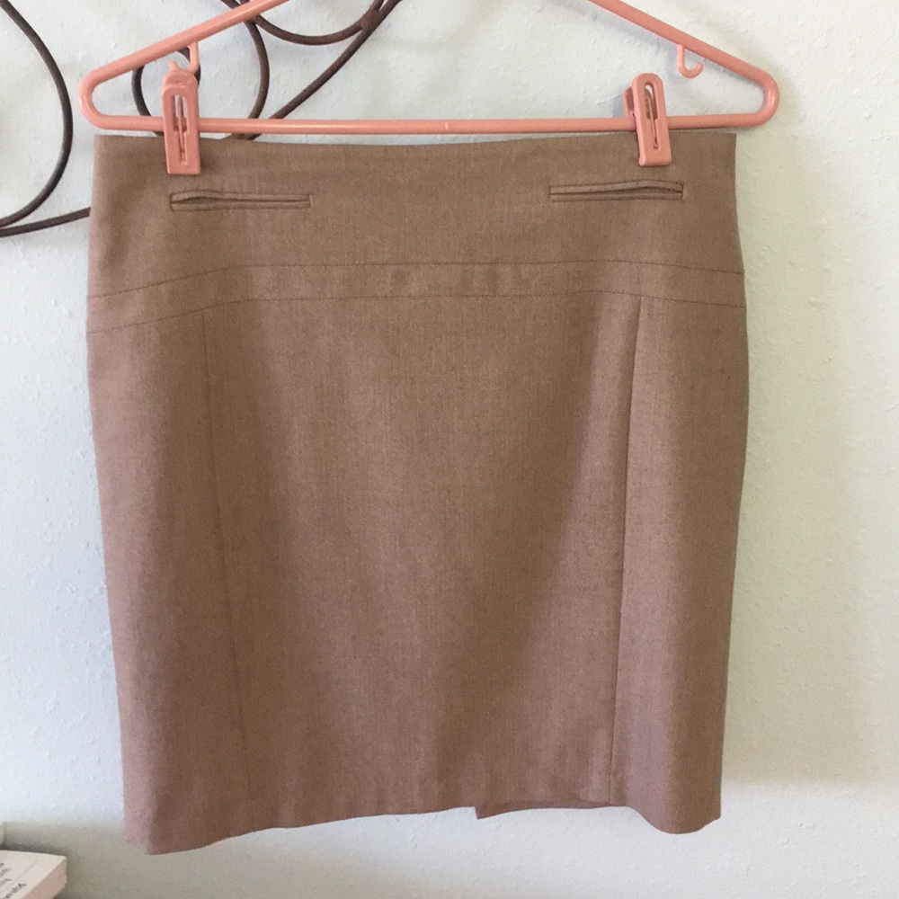 Tan skirt by Express